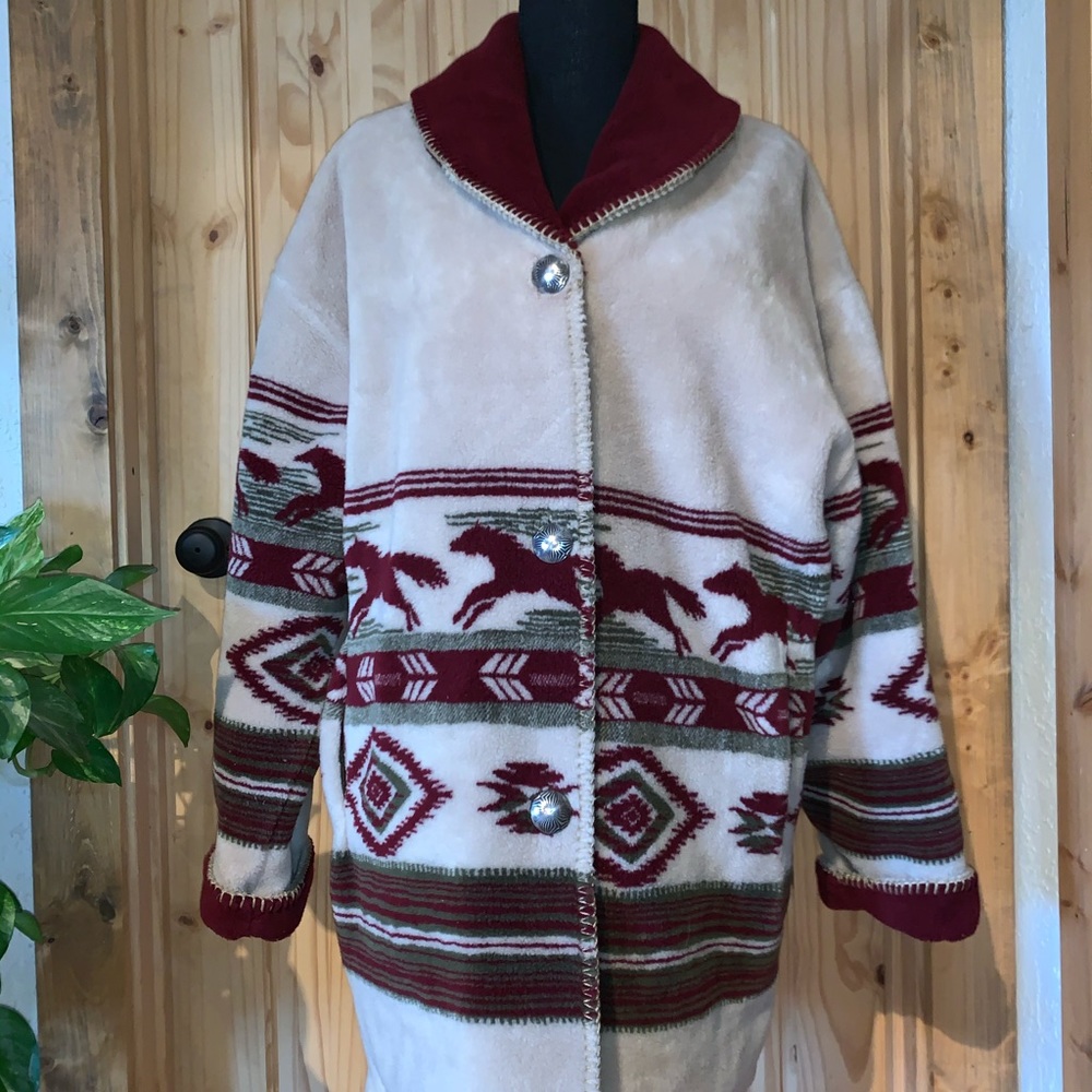 Denali North Face reversible fleece jacket
